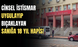 Kız çocuğunu hamile bırakıp bıçaklayan sanığa 18 yıl hapis