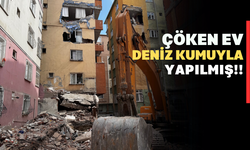 Çöken Ev Deniz Kumuyla Yapılmıs !!