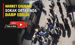 Uşak'ta Bir Market Çalışanı Darp Edildi