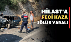 Milas'ta Feci kaza 1 Ölü 5 Yaralı