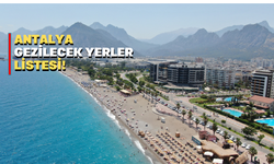 Antalya'nın Doğal Güzellikleri Ve Gezilecek Yerleri