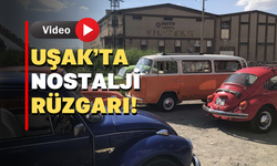 Uşak’ta klasik otomobil rüzgarı!