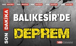 Balıkesir gece yarısı sallandı: 3.9 büyüklüğünde deprem.!