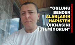 “Oğlumu Benden Alanların Hapisten Çıkmasını İstemiyorum“