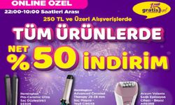 Gratis'ten Dev İndirim Fırsatı: %50 İndirimle Alışveriş Keyfi!