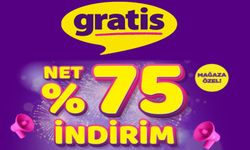 Gratis'ten  %75 Büyük İndirim!