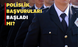 Komiser Yardımcısı ve Polis memuru alım başvuruları ne zaman?