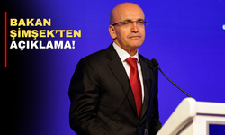 Bakan Şimşekten Açıklama!