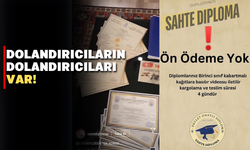 Sahte diploma sitesi açıp, ’dolandırıcılara inanmayın’ diyenler de dolandırıcı!