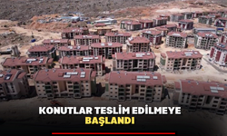 Konutlar Teslim Edilmeye Başlandı!