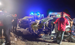 Komşu İlçede otomobil tarlaya devrildi: 1 ölü, 1 yaralı