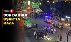 Uşak'ta trafik kazası: 1 ölü