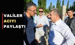 Uşak Valisi Dr. Turan Ergün meslektaşının acısına ortak oldu