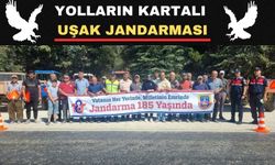 Uşak’ta jandarma trafiği karayollarında kuş uçurtmuyor