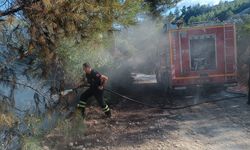 Yayladağı’nda  yangın meydana geldi