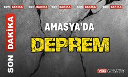 Amasya'da 3.2 Büyüklüğünde Deprem Meydana Geldi