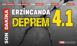 Erzincan'da 4.1 Şiddetinde deprem oldu.!