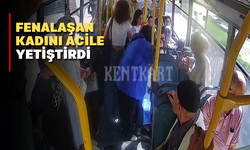 Otobüs Şoförü Fenalaşan Kadını Acile Yetiştirdi