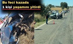 Uşak’ın Eşme ilçesinde kaza; 1 kişi yaşamını yitirdi