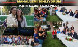 Uşak’ta “Mahallemi Dinliyorum” etkinliği düzenlendi