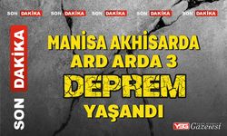 Manisa Akhisar'da Bir Günde Üç Deprem Meydana Geldi