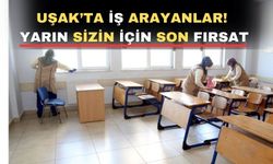 Uşak Milli Eğitim Müdürlüğü 113 kişi işe alacak