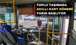 Uşaklılar yarından itibaren toplu taşıma kartlarını alabilecek