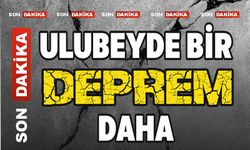 Ulubey'de bir deprem daha oldu