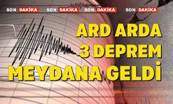 Ard Arda Üç Deprem  Vatandaşlar Tedirgin