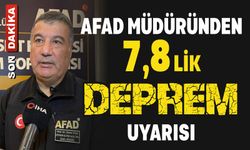 7.8 Büyüklüğünde Deprem Uyarısı