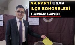 AK Parti Uşak Merkez İlçe Başkanı Tufan güven tazeledi