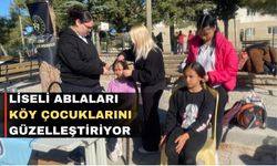 Uşak’ın köy okullarında farkındalık yaratıyorlar