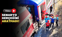 Uşak’ta gerçeğini aratmayan tren kazası tatbikatı