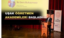 Uşak Öğretmen Akademisinde ilk ders Yelkenci’den