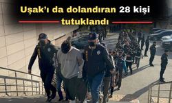 Uşak’ı da dolandıran sosyal medya dolandırıcıları tutuklandı