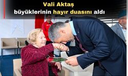 Uşak Valisi Aktaş’1 Ekim Dünya Yaşlılar Günü’nde yaşlıları unutmadı