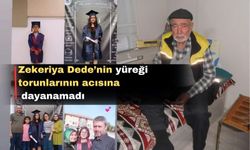 Uşaklı Ceylan ailesinin Dedeleri de torun acısına dayanamadı