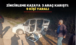 Zincirleme kazanın böylesi: 9 yaralı.!