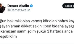 Demet Akalın ölümden döndü