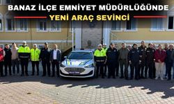 Uşak Banaz İlçe Emniyet Müdürlüğüne araç takviyesi