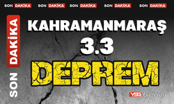 Kahramanmaraş’ta sabaha karşı 3.3 şiddetinde deprem oldu