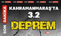 Kahramanmaraş’ta sabaha karşı 3.2 şiddetinde deprem oldu