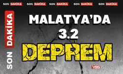 Malatya’da 3.2 deprem oldu