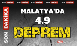 Malatya’da 4.9 şiddetinde deprem oldu