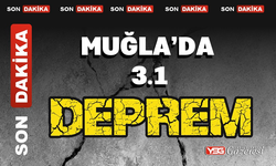 Muğla’da 3.1 büyüklüğünde deprem