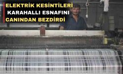 Uşak’ın Karahallı ilçesinde elektrik kesintileri can sıkıyor