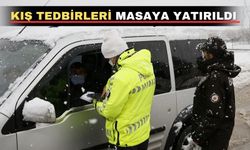 Uşak’ta kış mevsimine yönelik tedbirler görüşüldü