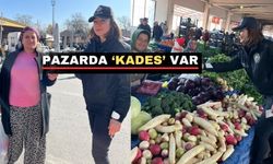 Uşak’ın Eşme ilçesinde pazarda “KADES” tanıtıldı