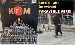 Uşak Polisi sahte viski yakaladı