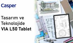 Casper’dan tasarımcılara ve mimarlara kolaylık sağlayan tablet